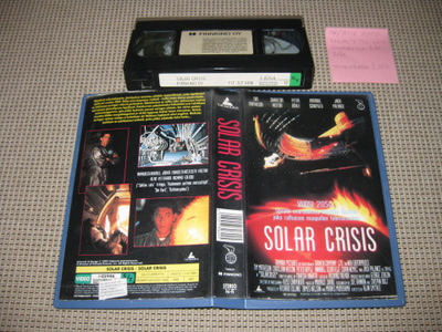 Solar Crisis-VHS (Suomikasetti, Finnkino, Charlton Heston)