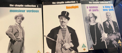 Charles Chaplin x 4 - 5dvd