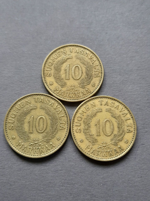 10 markkaa 1936-1938