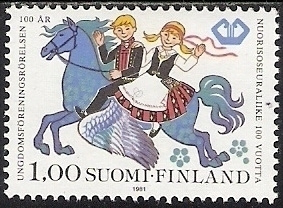 1981 Nuorisoseuraliike 100 vuotta ** LaPe 882