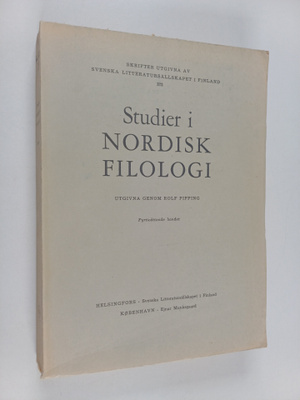 Studier i nordisk filologi 48