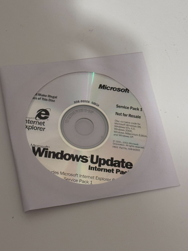 Microsoft Windows Update Internet Pack SP1 CD