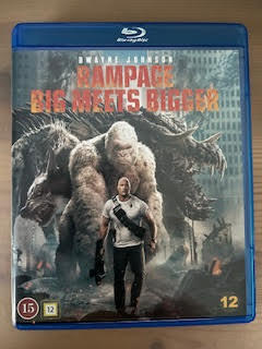 Rampage - big meets bigger, Blu-Ray