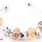 650 .. Käsityönä Tehdyt Lampwork Taidelasi .. Rannekoru - pikkukuva 3