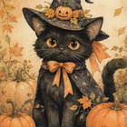 Pieni halloween-kissa - pikkukuva 1