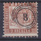 Saksa Reich Baden 1864 Mi 20 - pikkukuva 1