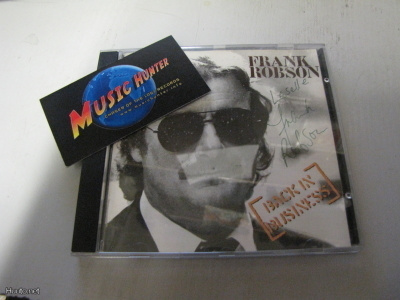 FRANK ROBSON - BACK IN BUSINESS CD NIMMARILLA