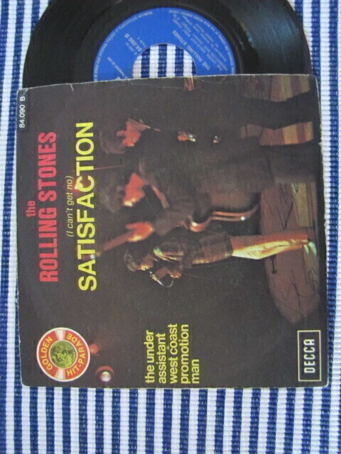 Rolling Stones Satisfaction 7 45 Ranska 1973