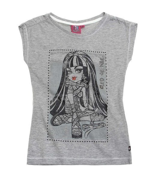 T-paita Monster High koko 152 cm Harmaa UUSI