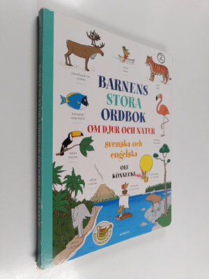 Ole Könnecke : Barnens stora ordbok om djur och natur sve...