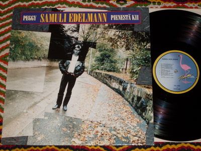 SAMULI EDELMANN - Peggy Pienestä Kii - LP 1991 pop rock EX-