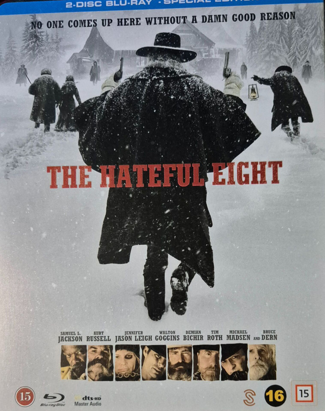 The Hateful Eight - Special Edition  -Blu-Ray.steelbook
