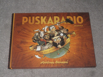 Puskaradio - JP Ahonen (2012) - sarjakuva-albumi