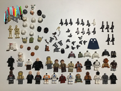 Lego Star Wars minifiguurien osia