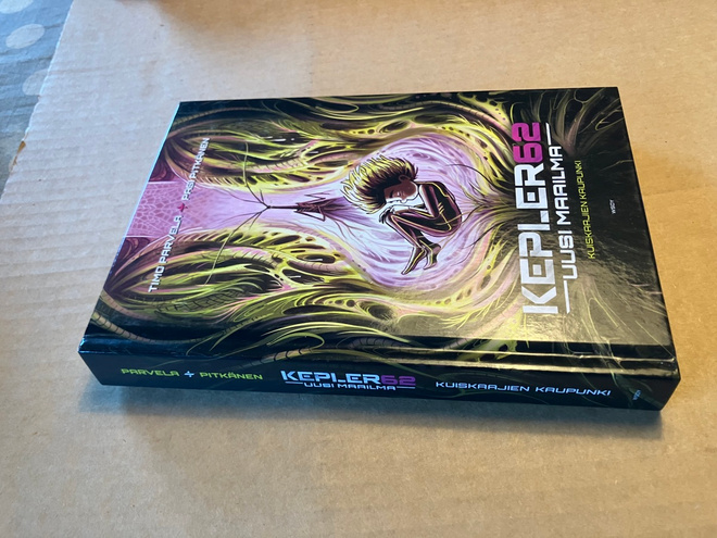 KEPLER 62 KUISKAAJIEN KAUPUNKI HYVÄ