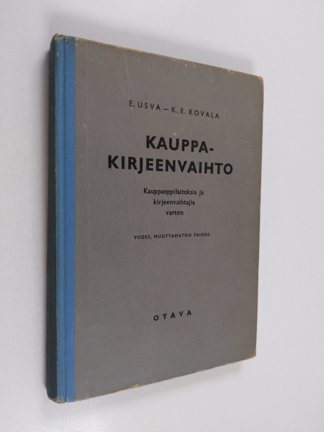 E. Usva : Kauppakirjeenvaihto : oppikirja kauppaoppilaito...