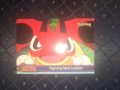 Screen Snaps! Snap 24 Pokémon Blue Topps card