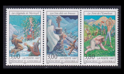 Andorra Fr 514-6ds ** Myytit ja legendat (1997)