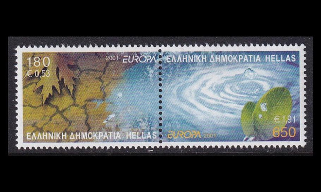Kreikka 2069-70p ** Europa vesi (2001)