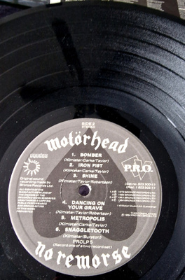 Motörhead: No Remorse 2LP 1984 First Press, Special Leather