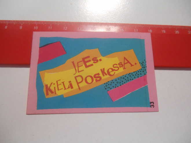 K13 Xylitol Tarra-Jenkki  # 33 jees kieli poskessa