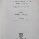 Lakatos (ed), Criticism and the Growth of Knowledge - pikkukuva 3