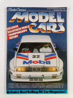 Radio control model cars, November 1988