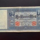 Saksa 100 Mark Reichsbanknote 1910 seteli (127) - pikkukuva 1