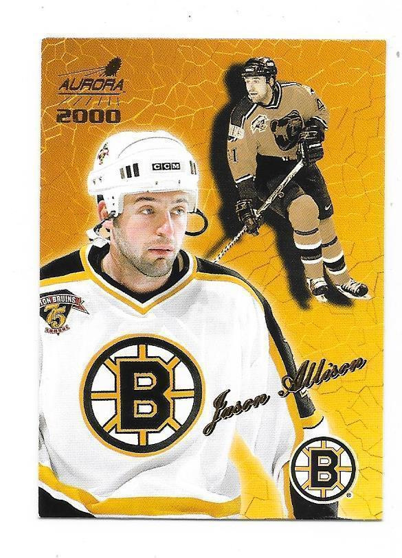 1999-00 Aurora #9 Jason Allison Boston Bruins