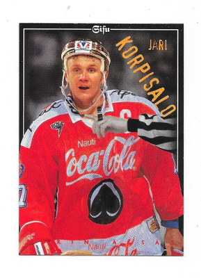 1996-97 SISU Redline #161 Jari Korpisalo  Ässät
