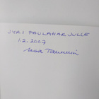 Eeva Tammi : Jussi Rannan sotatie (tekijän omiste, signee... - pikkukuva 3