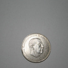 Espanja 100 pesetaa 1966 hopearaha - pikkukuva 1