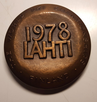 Lahti 1978 MM muistomitali, numeroitu