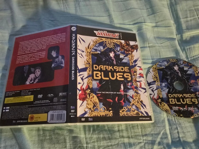 Darkside Blues – Anime DVD (Pan Vision, K-15, suomijulkaisu)