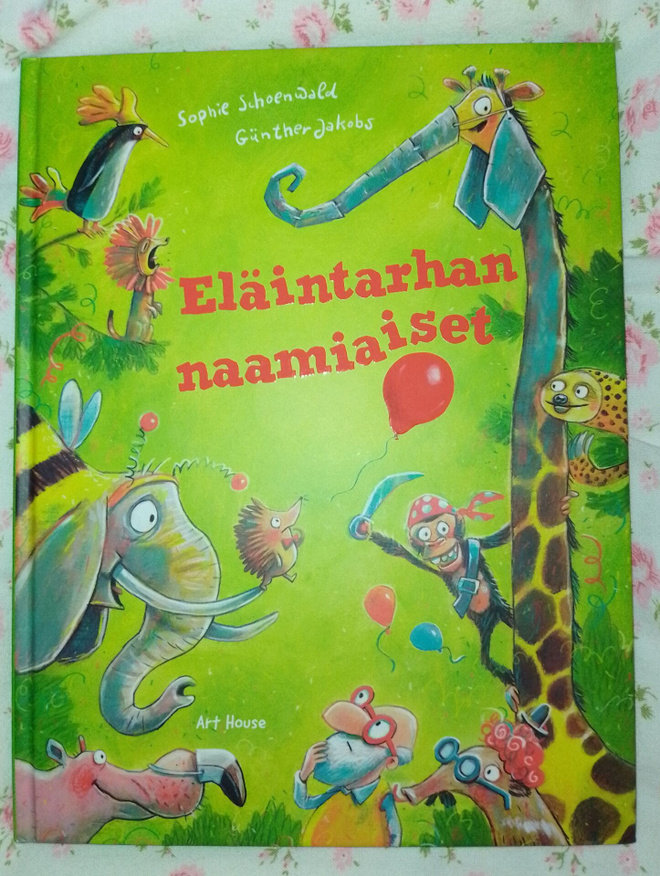 Eläintarhan naamiaiset kirja, uudenveroinen
