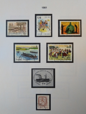 1981 Suomi postimerkki 6 kpl