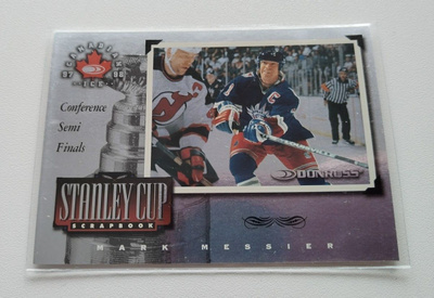1997 Canadian Ice Stanley Cup Scrapbook Mark Messier /1500