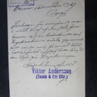 10 öre 1910 Ehiökortti. Brefkort .Ruotsi- Sweden - pikkukuva 2