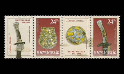 Unkari 4371-2vs ** Arkeologiset löydöt unkarilaisten siirt