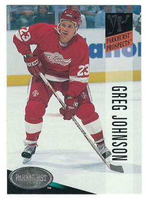 93-94 Parkhurst #270 Greg Johnson RC