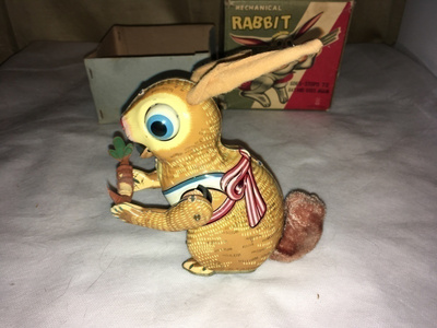Peltilelu, vedettävä pupu