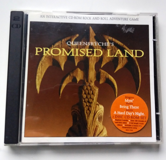 QUEENSRYCHE Promised Land CD-ROM 2xCD 1996 Windows
