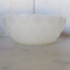 VINTAGE ANCHOR HOCKING  BUBBLE MILK GLAS  U.S.A. - pikkukuva 1