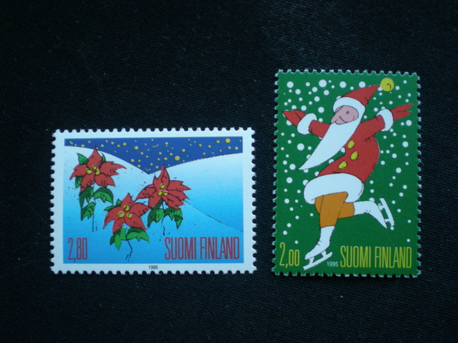 Postituoreet merkit Joulu 1995 - LaPe 1312-1313 **