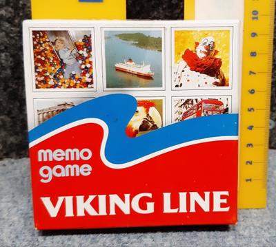 Viking Line vintage muistipeli