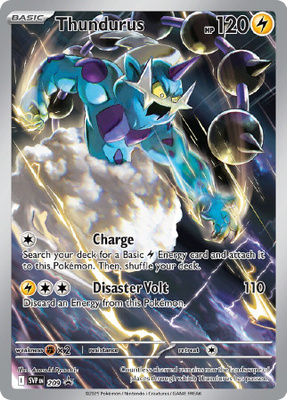 Thundurus SVP 209 - Black Star Promo - NM/M