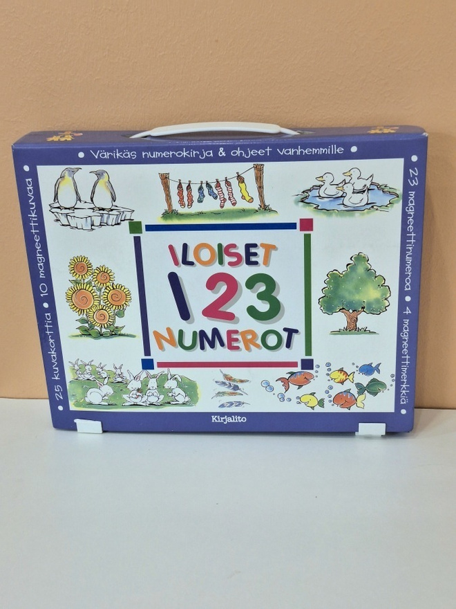 Iloiset numerot magneettipeli