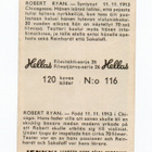 Purkkakuva Hellas Filmitähti-sarja 26 n:o 116 ROBERT RYAN - pikkukuva 2