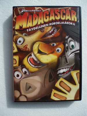 Madagascar 1 - 3 kokoelmaboksi DVD
