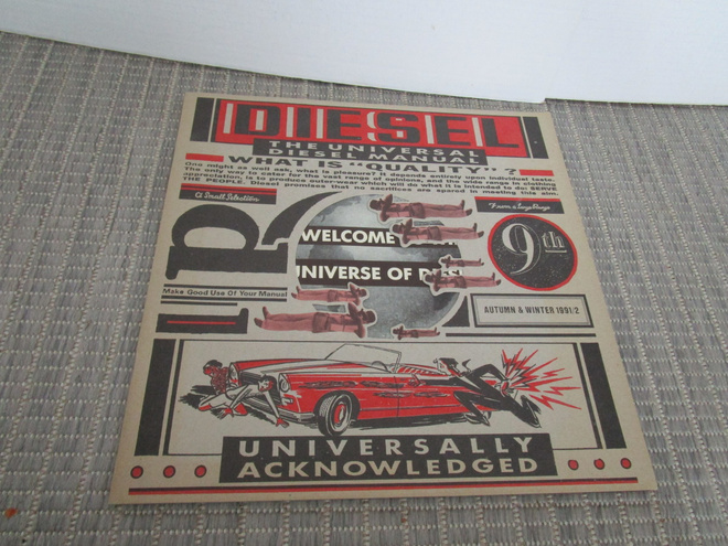 Vintage Diesel Catalog Autum/ Winter 1991-92